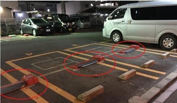 小日本设计的个性停车位不得不服，看完真替国内的停车位捏把汗！