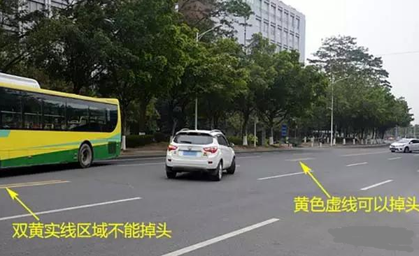 驾车不能掉头的几种情况:原来没有禁止标识也