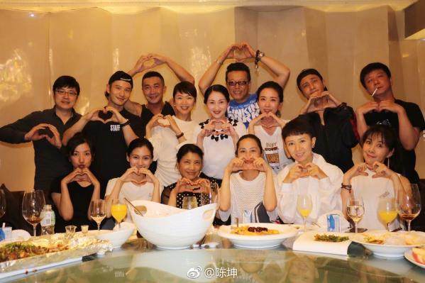 北影96班同学聚会 ，名副其实的明星班，黄晓明、祖峰、颜丹?..