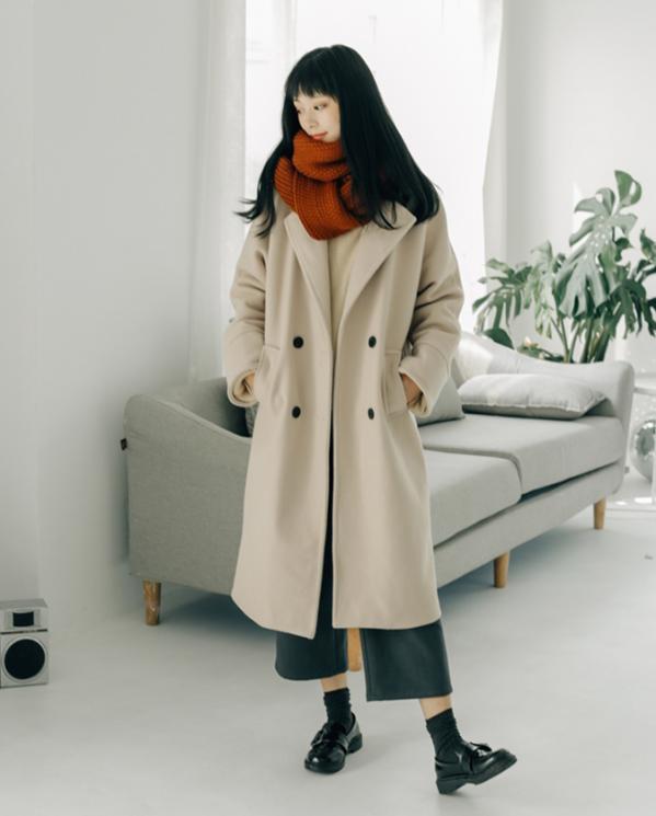 6套焦糖色围巾look, 每套都很chic, 带你轻装上