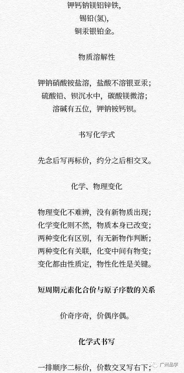 把小学至高中各科答题套路编成了歌谣!句句都是高分法宝!