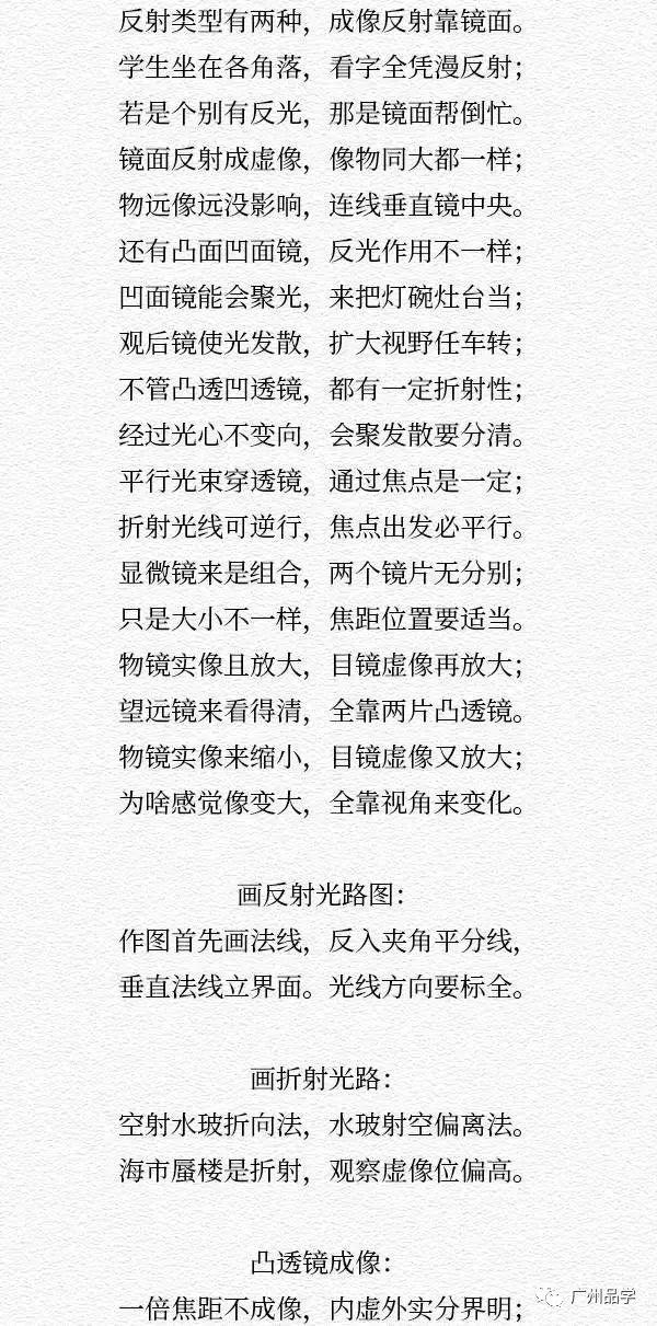 把小学至高中各科答题套路编成了歌谣!句句都是高分法宝!