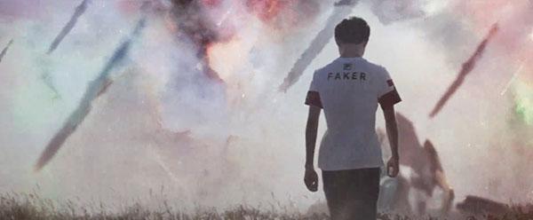 faker高清壁纸 背影,faker高清壁纸 回头看 faker还是那个大魔王, 我的目标是冠军