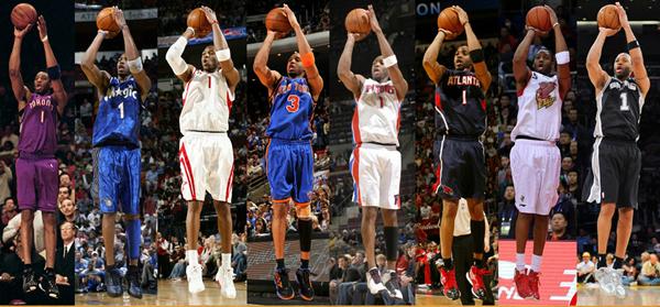 nba投篮姿势最美的10人,麦迪第二,第一你想不到!
