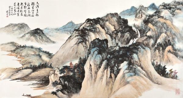 当代书画名家刘怀山先生艺术欣赏