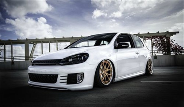 气动避震 改装高尔夫6代gti
