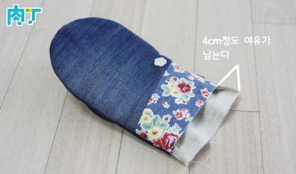 旧牛仔裤做隔热手套的做法详细步骤图解