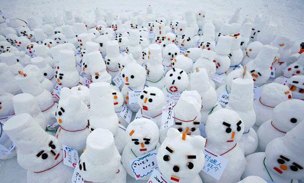 北海道下雪了!第一时间想起札幌、函馆