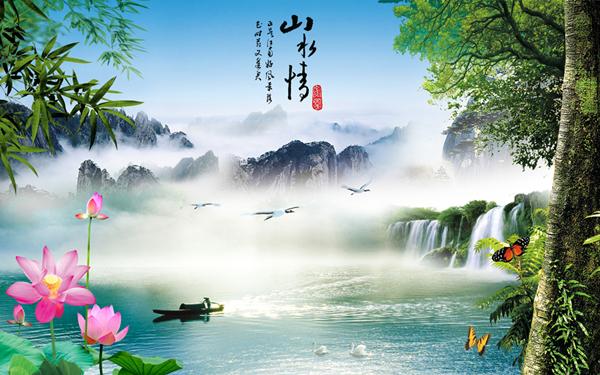 诗仙李白最美山水诗五首, 第一首为宋代文学家苏轼所高度崇拜!