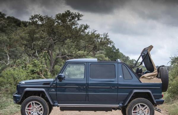 奢华感十足的"奔驰迈巴赫g 650 landaulet"-新浪汽车