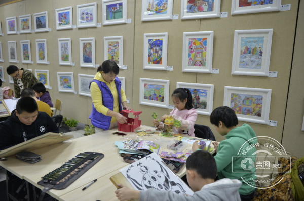 长春市少年宫寒假公益课开课啦 跆拳道、攀岩