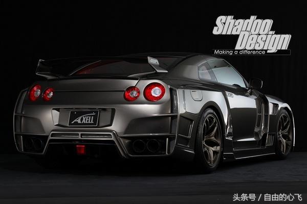 Nissan GTR35改装日本Axell宽体包围套件