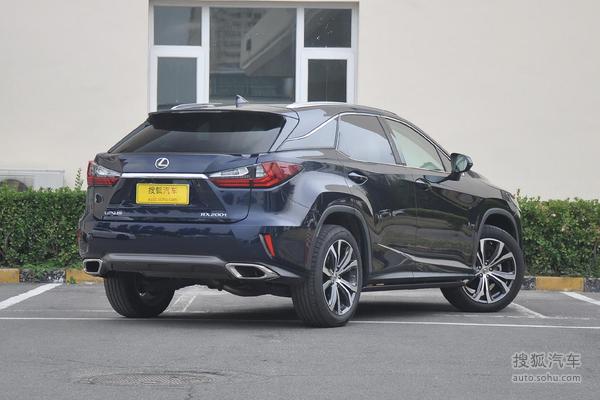 雷克萨斯RX新车型上市 售价55.00-75.50万元