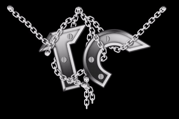 教你玩转ps制作金属铁链文字效果【梁田聪ps