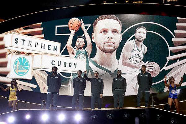 nba全明星终于真打了!詹姆斯队战胜库里队,詹皇获mvp!