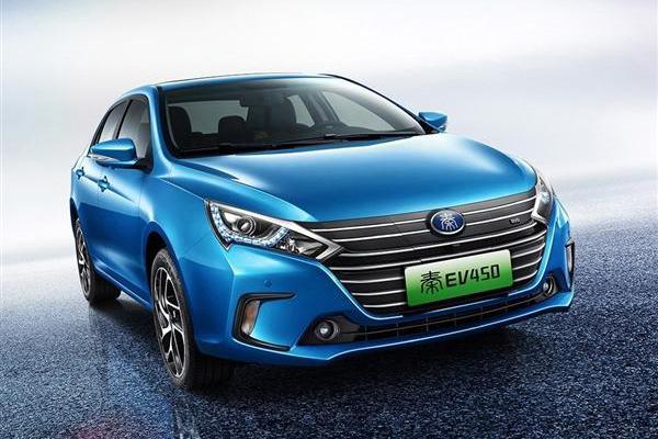 新款比亚迪秦EV450官图 补贴后预售16-19万