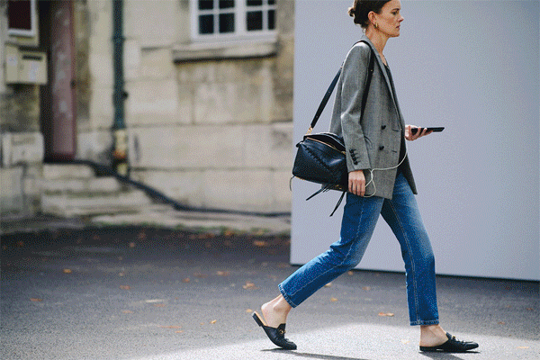 图片来自haibao 春季搭配:西装 牛仔裤 西装可谓是所有女生秋冬季节