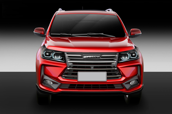 全新车标\/四月首发 曝北汽幻速S3X效果图