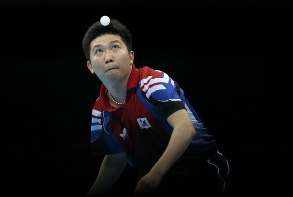 韩国泰森柳承敏,曾在奥运会赢过王皓,幼年学球于自家乒乓球馆!