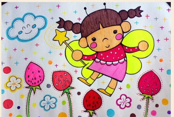色彩鲜艳的儿童画,一起跟宝宝学习吧 欢迎您关注