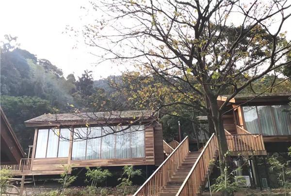 广州增城新增高端民宿隐于大山之中的度假木屋群