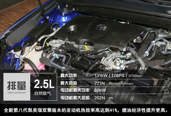 全新凯美瑞3套动力系统9款车型 选择适合自己的才是最好的