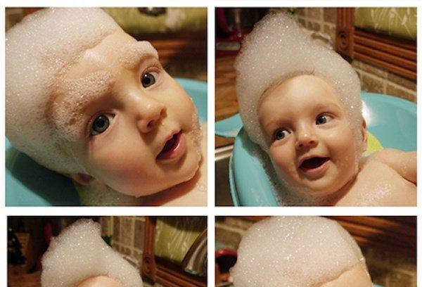 20张爆笑照片警告不能让爸爸带孩子,没有最熊孩子只有