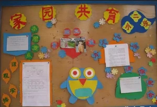 幼儿园新学期家园共育栏布置，再也不难了！