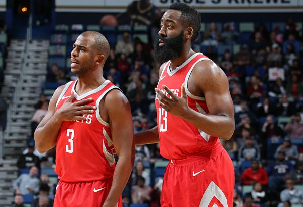 火箭队3月份赛程出炉, 16场比赛10场硬仗, 勇士