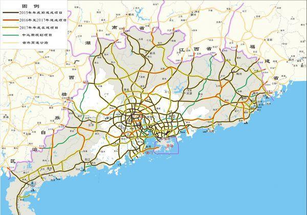 广东又双叒叕通了6条高速公路,小编为你更新广