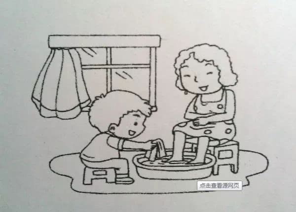 *教授幼儿为妈妈捶背,捶腿的方法.