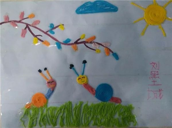 幼儿美术作品欣赏