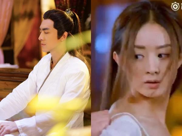 楚乔传花絮内衣掉了_美女直播衣服掉了内衣(3)