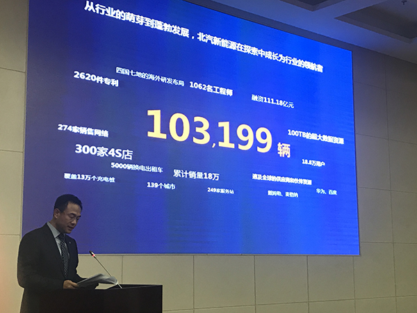 北汽集团2017业绩对外发布 整体营业收入达4700亿元