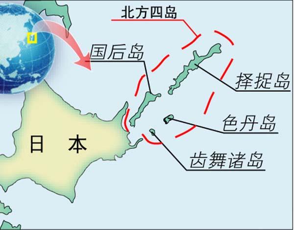 这个岛屿与日本北海道地区,只相隔一条根室海峡.