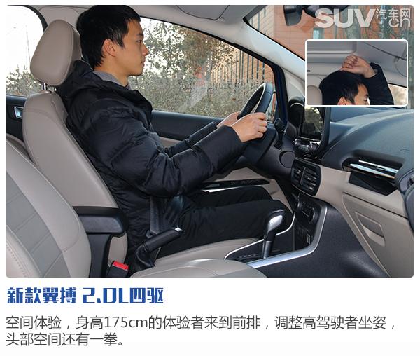 个性张扬/舒适灵活 试驾长安福特新款翼搏