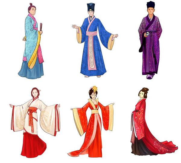 从商朝到汉朝,历代的汉服都是什么样的?