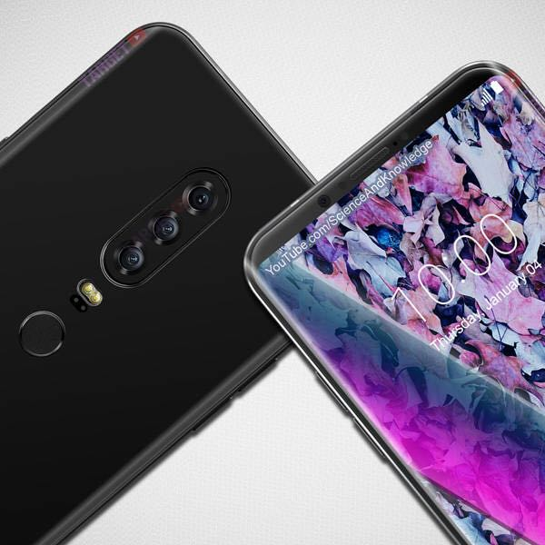 LG V40渲染图,全面屏+后置指纹,设计好看吗