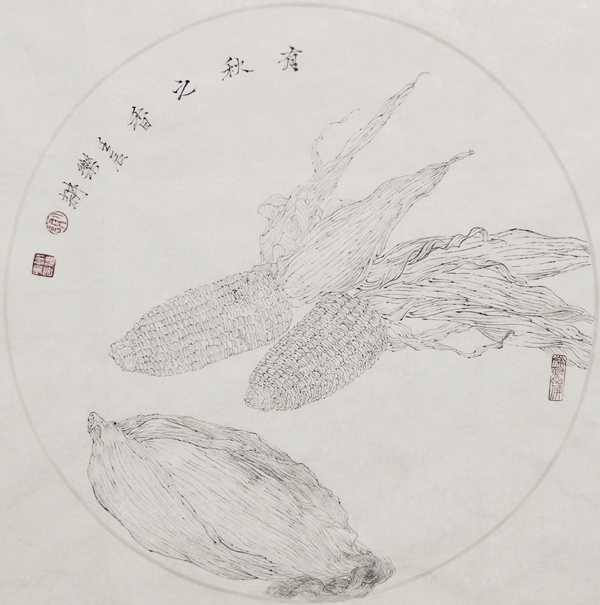 笔蘸情怀 意凝万象--析读谢建军(乐耕)的国画作