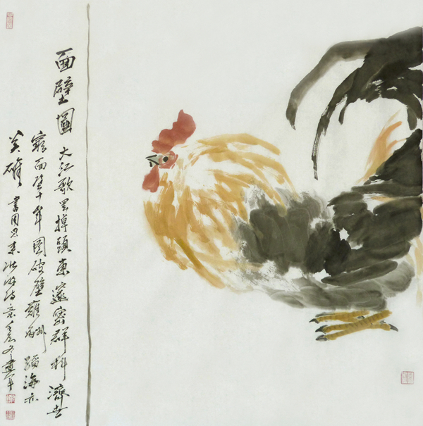 笔蘸情怀 意凝万象--析读谢建军(乐耕)的国画作