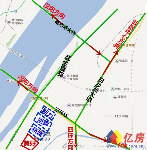 武汉能在年前开盘的恐怕只能看白沙洲了