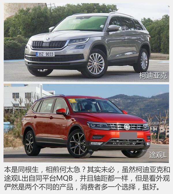 斯柯达科迪亚克七座suv怎么样 途观l特惠1.8万又怎样
