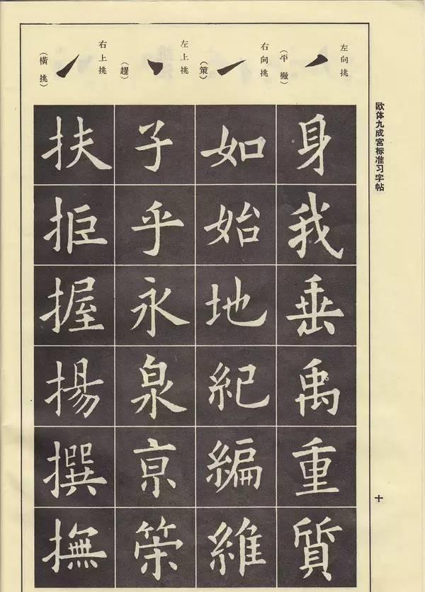 欧体很火,奉献欧阳询《九成宫标准习字帖》