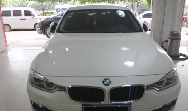 宝马320升级哈曼卡顿 武汉来福汽车音响改装