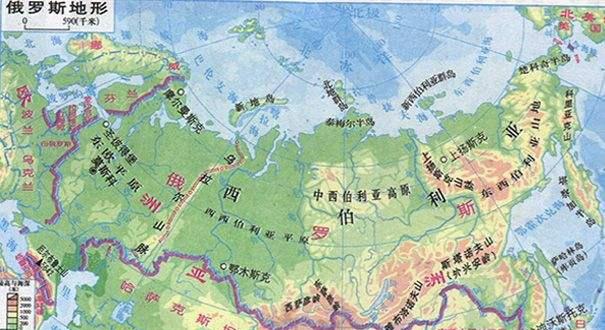 俄罗斯(乌拉尔山脉以西为欧洲,山脉以东为亚洲)