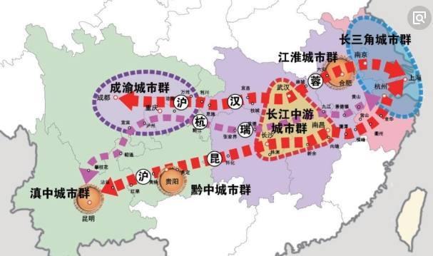 长江经济带这2个新一线城市有福了,将规划一条战略性高铁干线