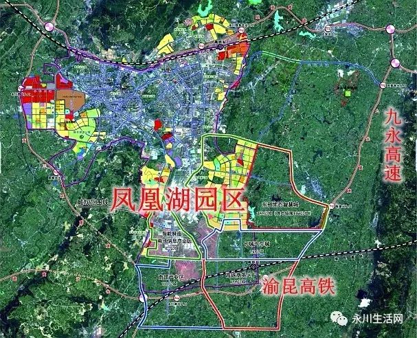 渝昆高铁永川南站位置定了