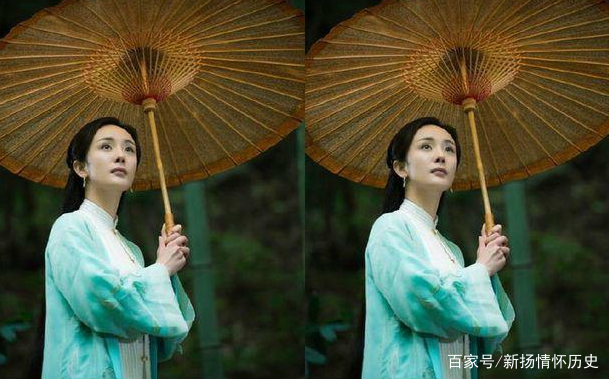 古装剧中女星撑伞,杨幂唯美,赵丽颖美若天仙,你觉得谁