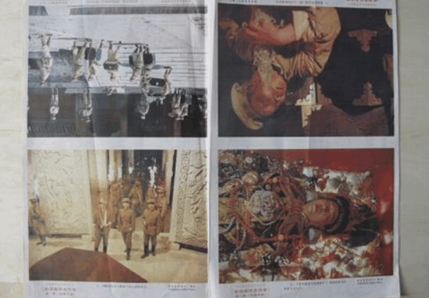 孙殿英炸开慈禧墓, 扒了慈禧裤子, 还称经不住诱惑