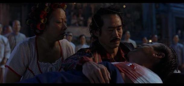 《功夫》里阿鬼临死前说的英文是什么意思?深